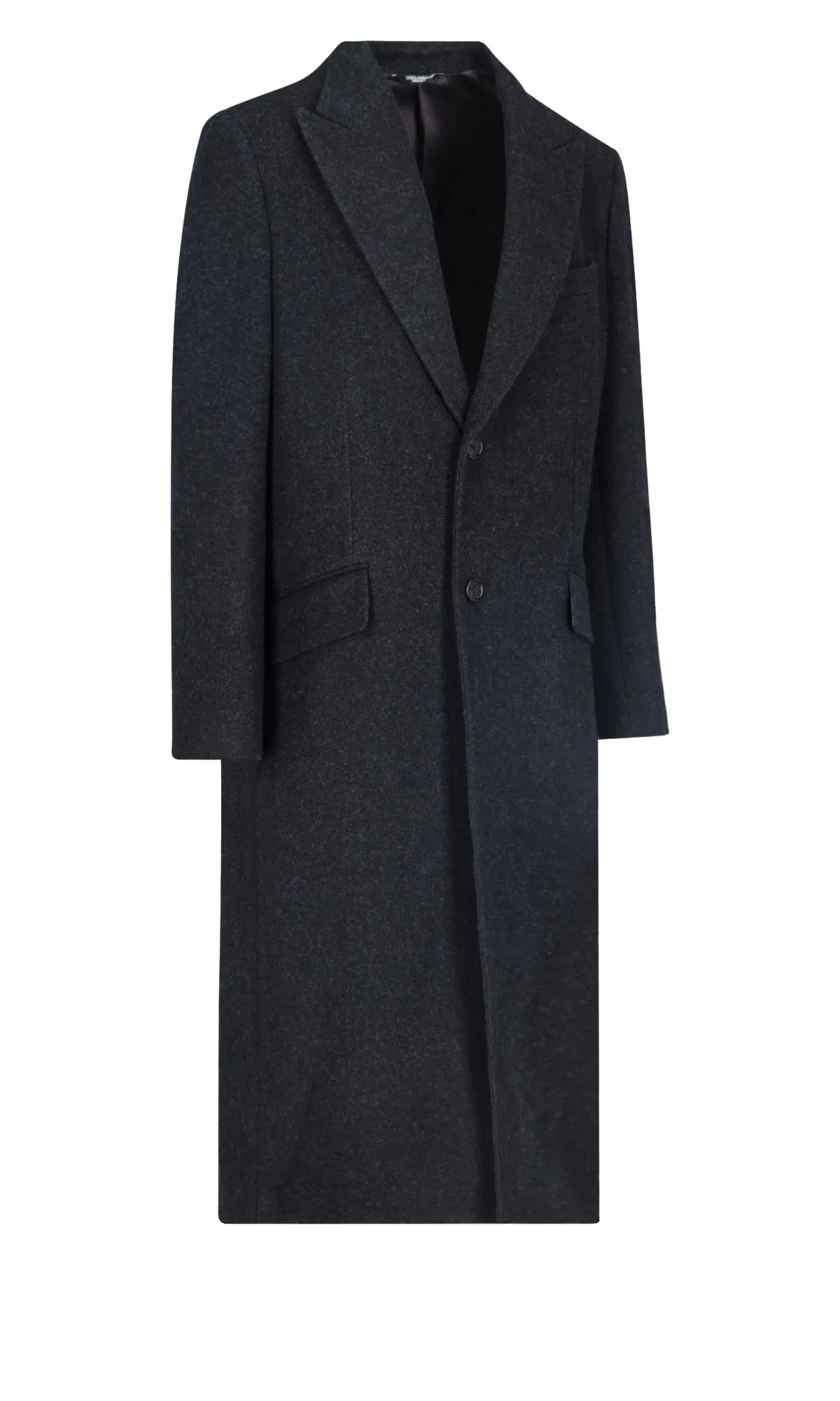 Dolce & Gabbana Single-Breasted Mid-Length Coat