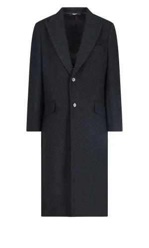 Dolce & Gabbana Single-Breasted Mid-Length Coat