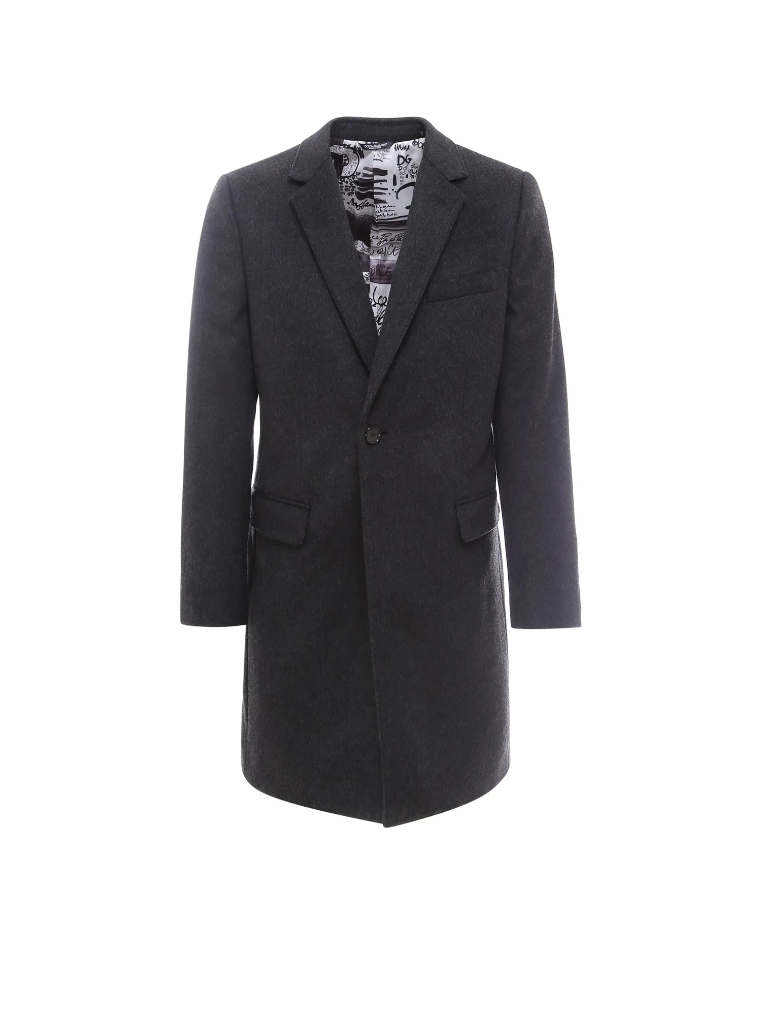 Dolce & Gabbana Single Breasted Tailored Coat