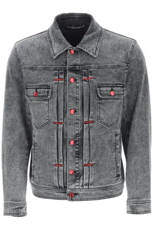 Dolce & Gabbana Washed Effect Denim Jacket
