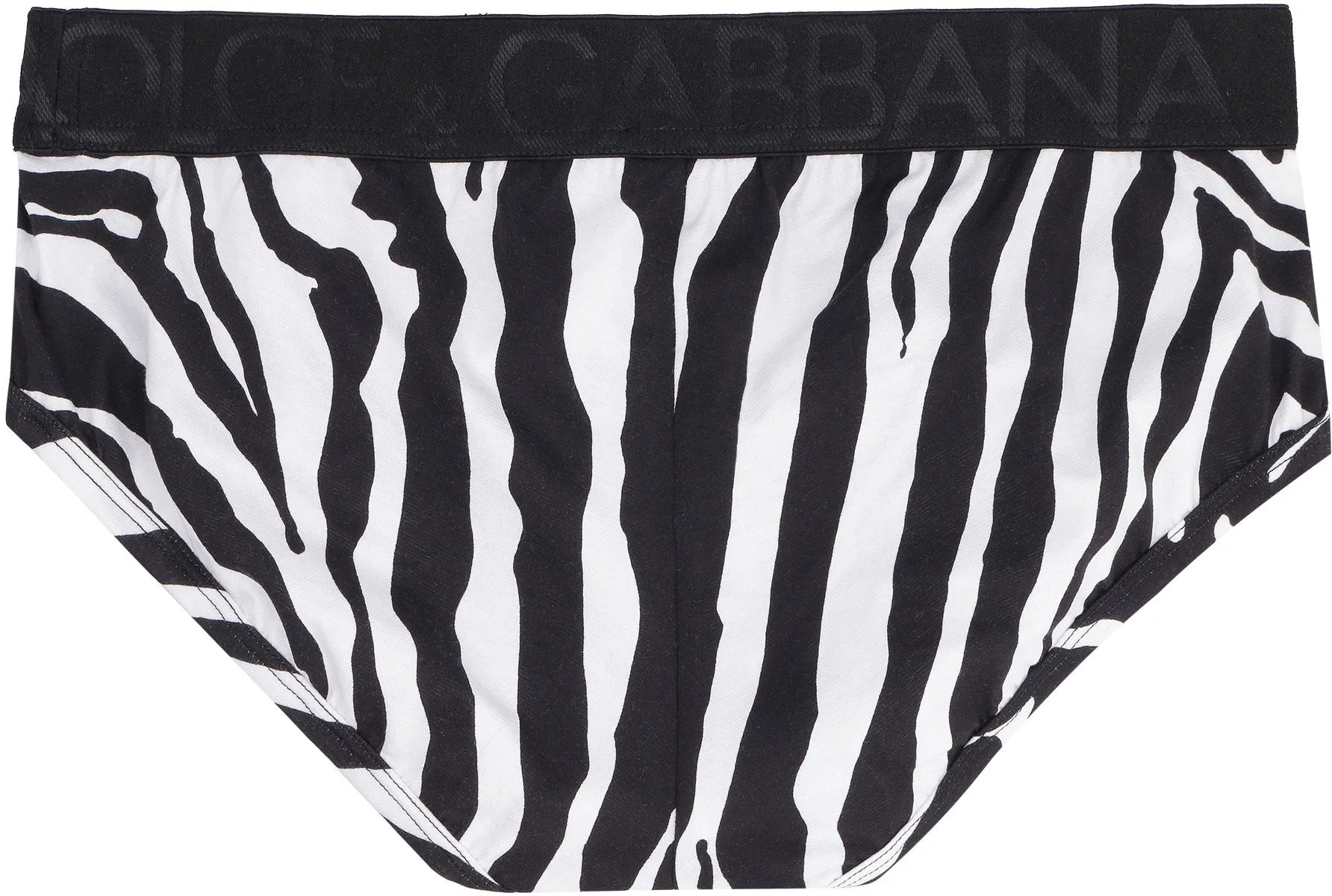 Dolce & Gabbana Zebra Printed Briefs