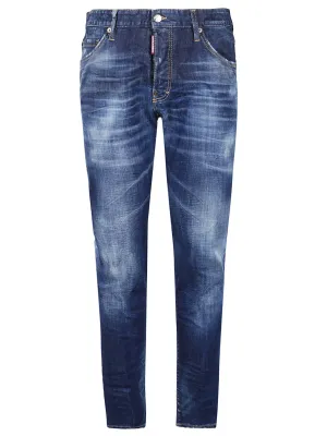 Dsquared2 All-Over Worn Effect Denim Jeans