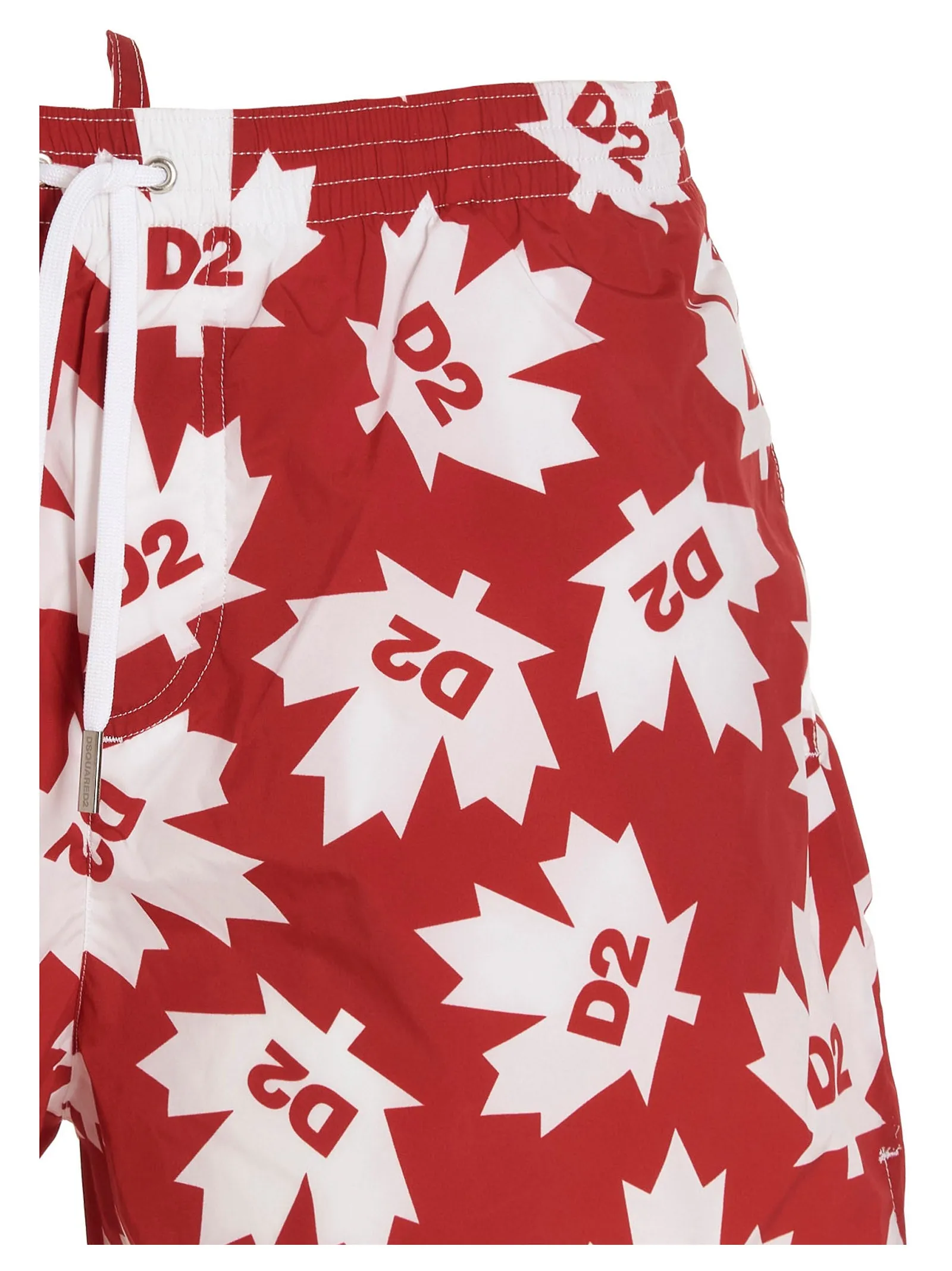 Dsquared2 Allover Logo Print Swim Shorts