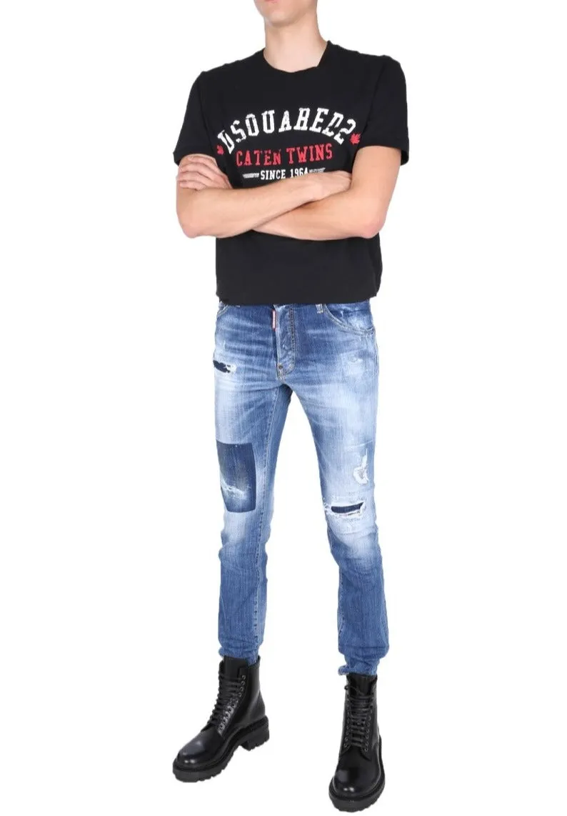 Dsquared2 Dan Graffiti Printed T-Shirt