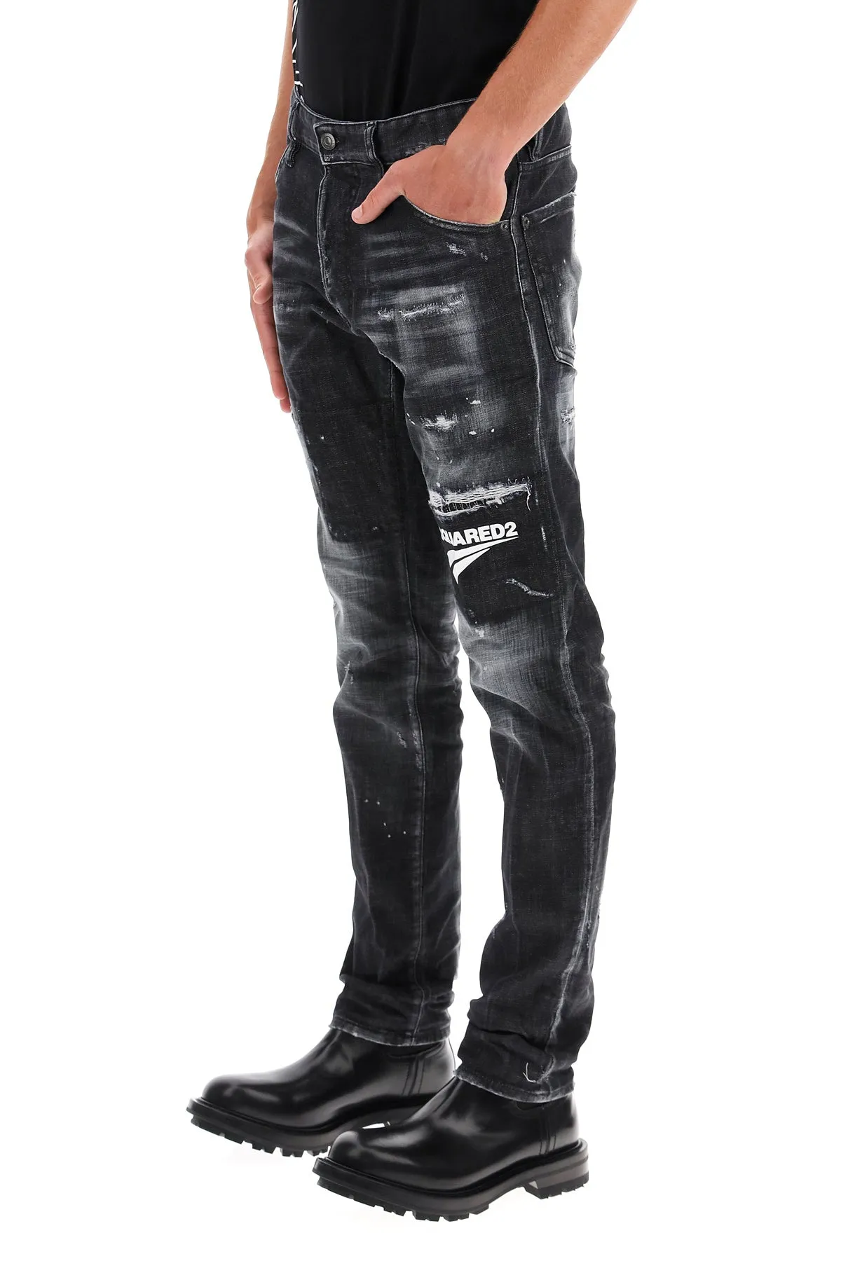 Dsquared2 Distressed Cool Guy Jeans