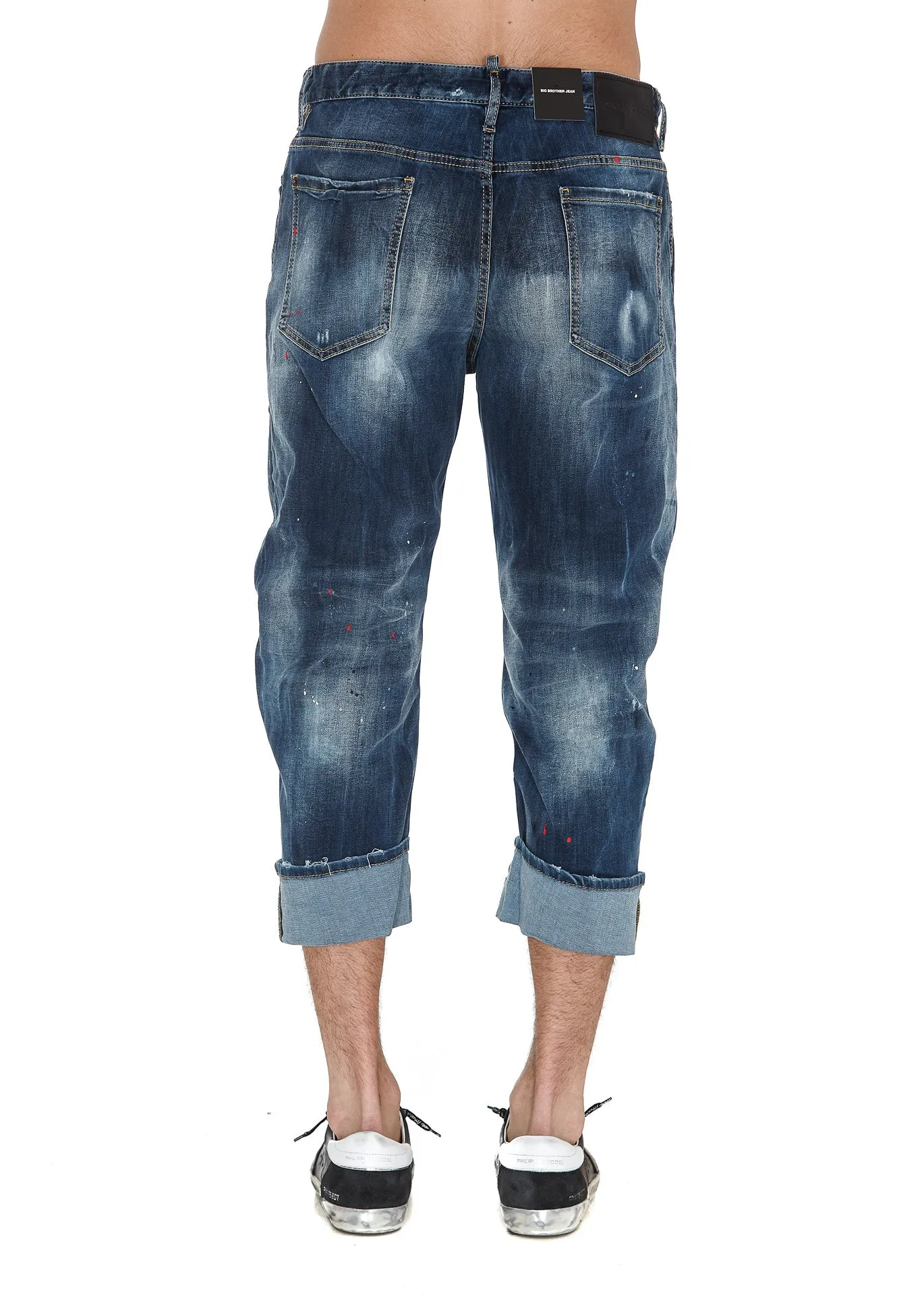 Dsquared2 Distressed Cropped Jeans