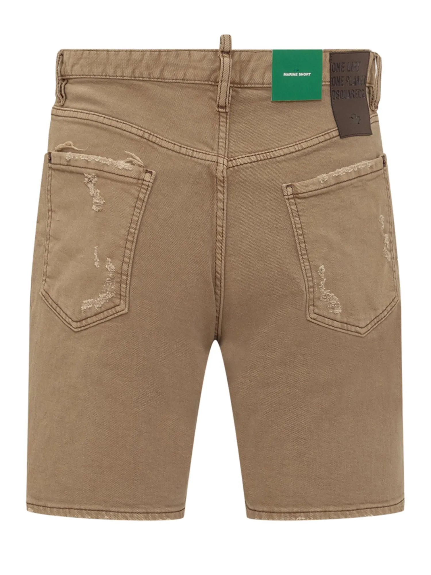 Dsquared2 Distressed Denim Shorts