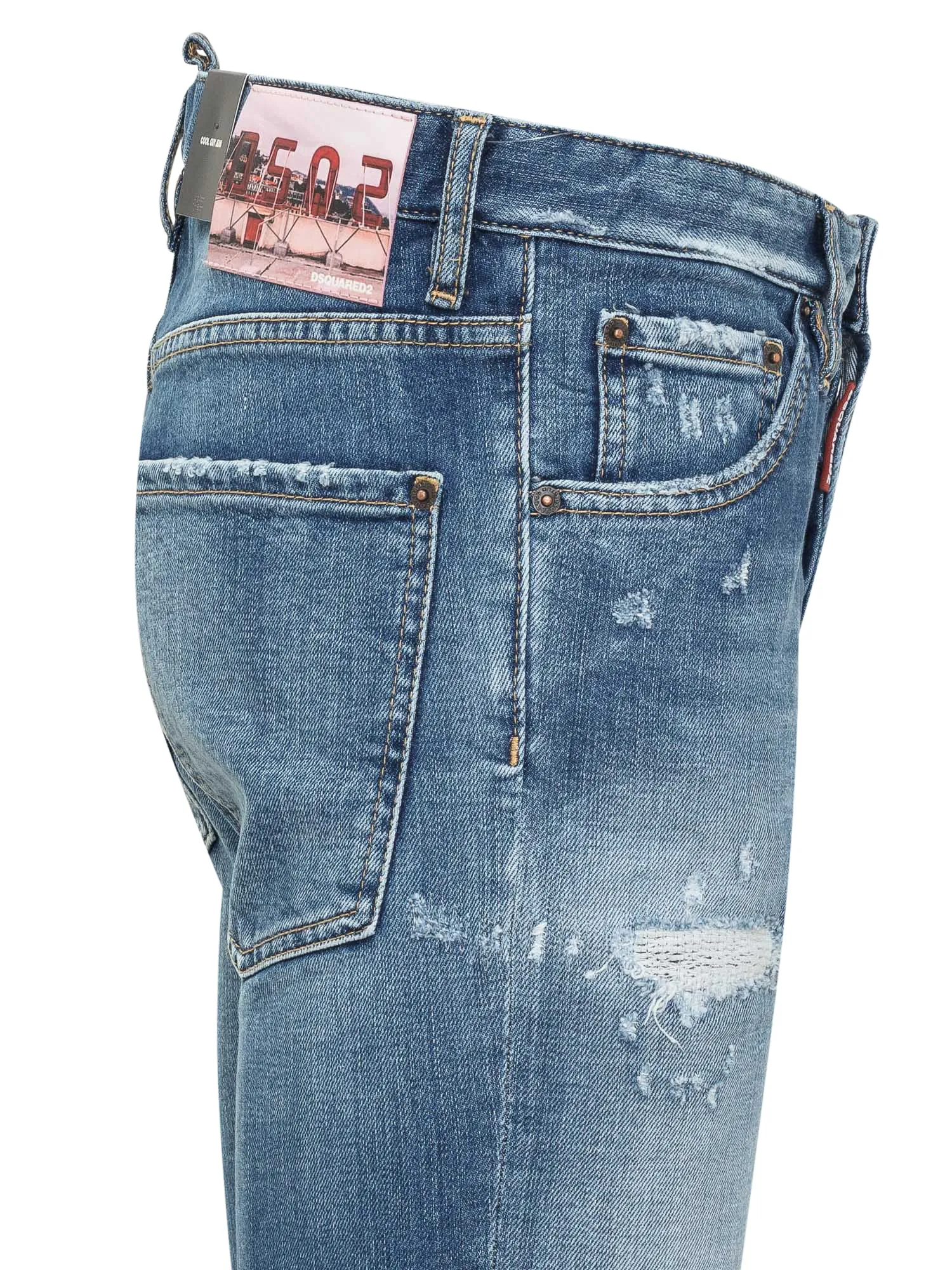 Dsquared2 Distressed Skinny Jeans