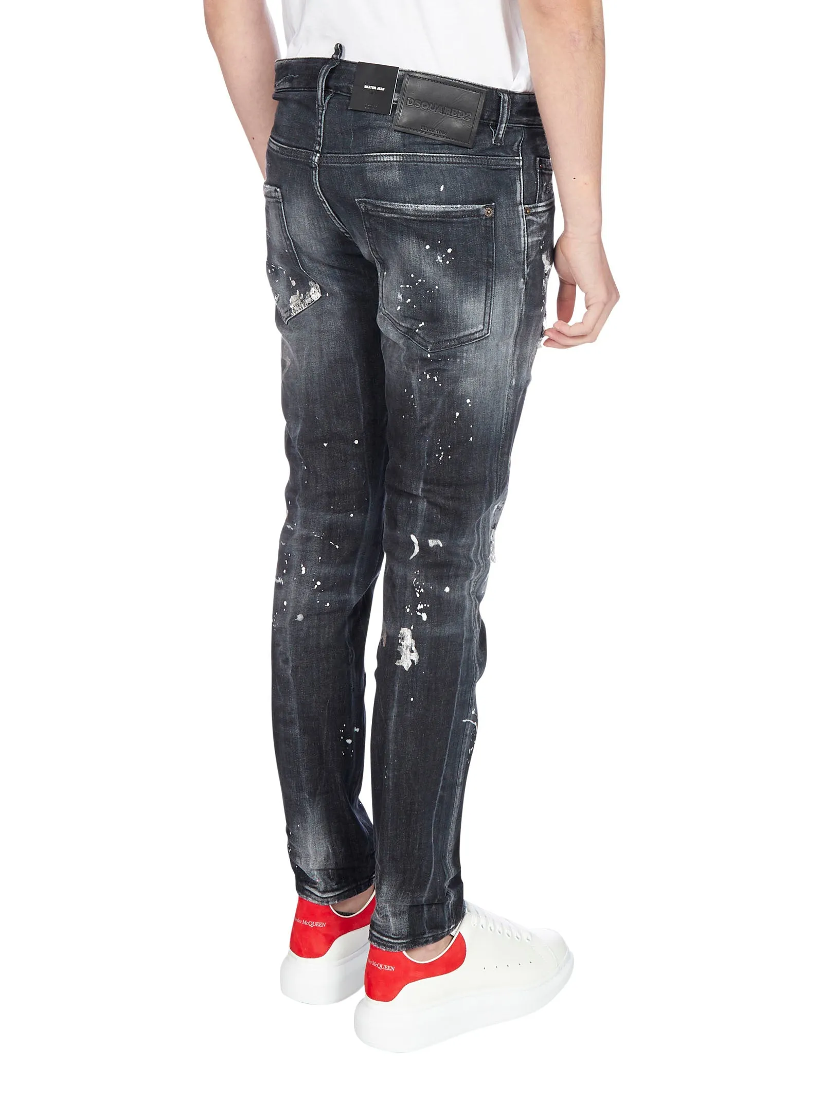 Dsquared2 Embellished Distressed Jeans