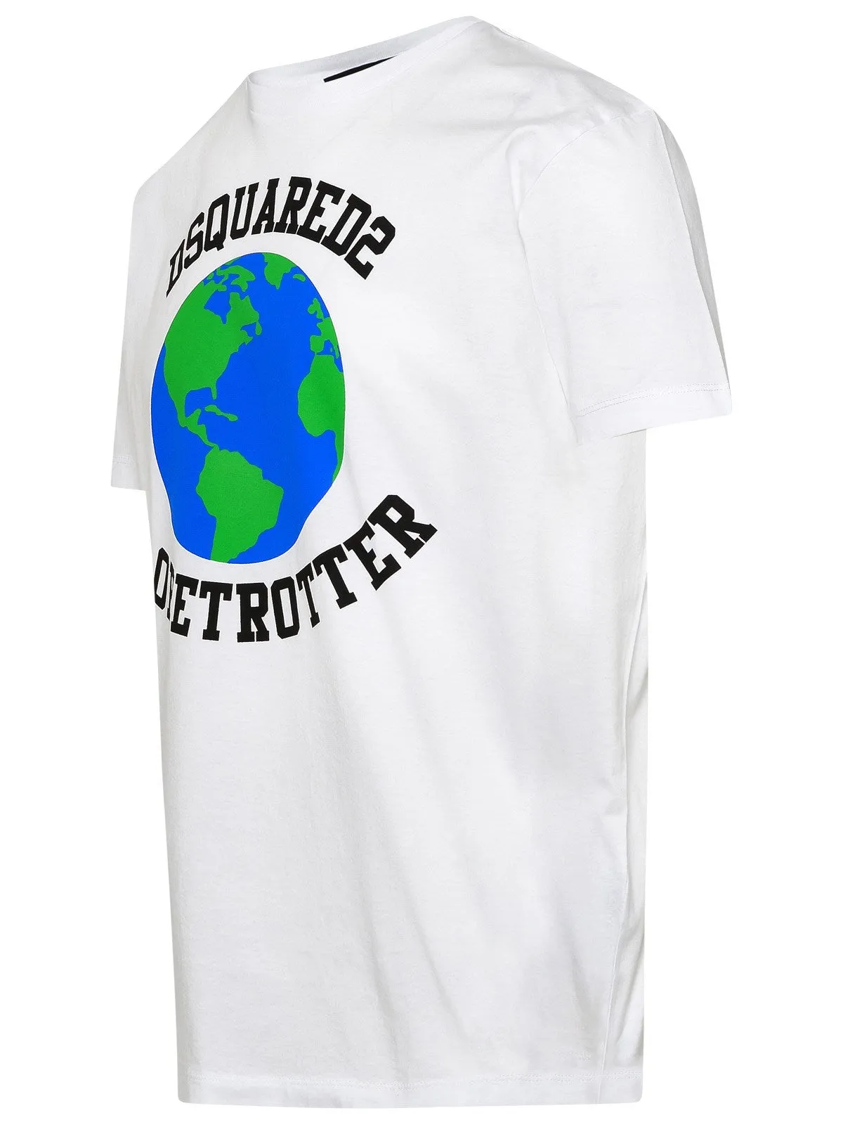 Dsquared2 Globetrotter Printed Crewneck T-Shirt