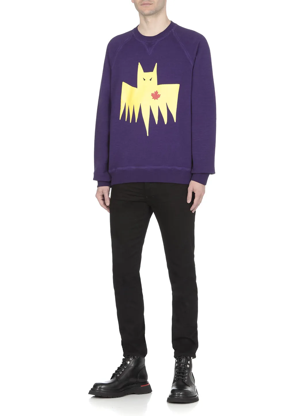 Dsquared2 Graphic Print Crewneck Sweater