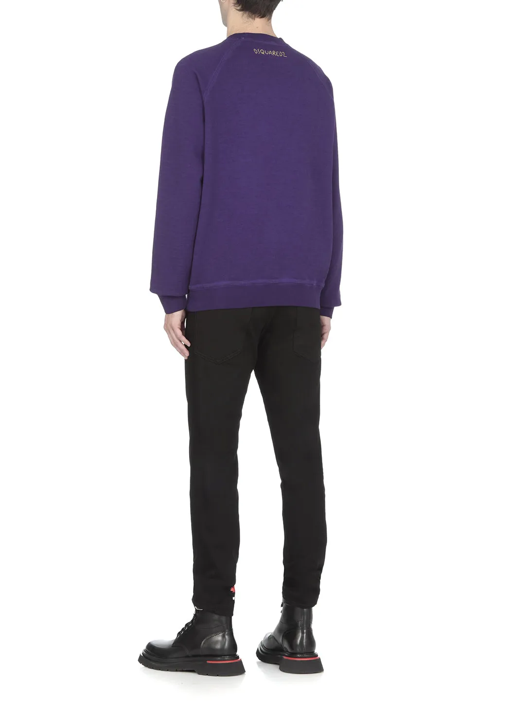 Dsquared2 Graphic Print Crewneck Sweater