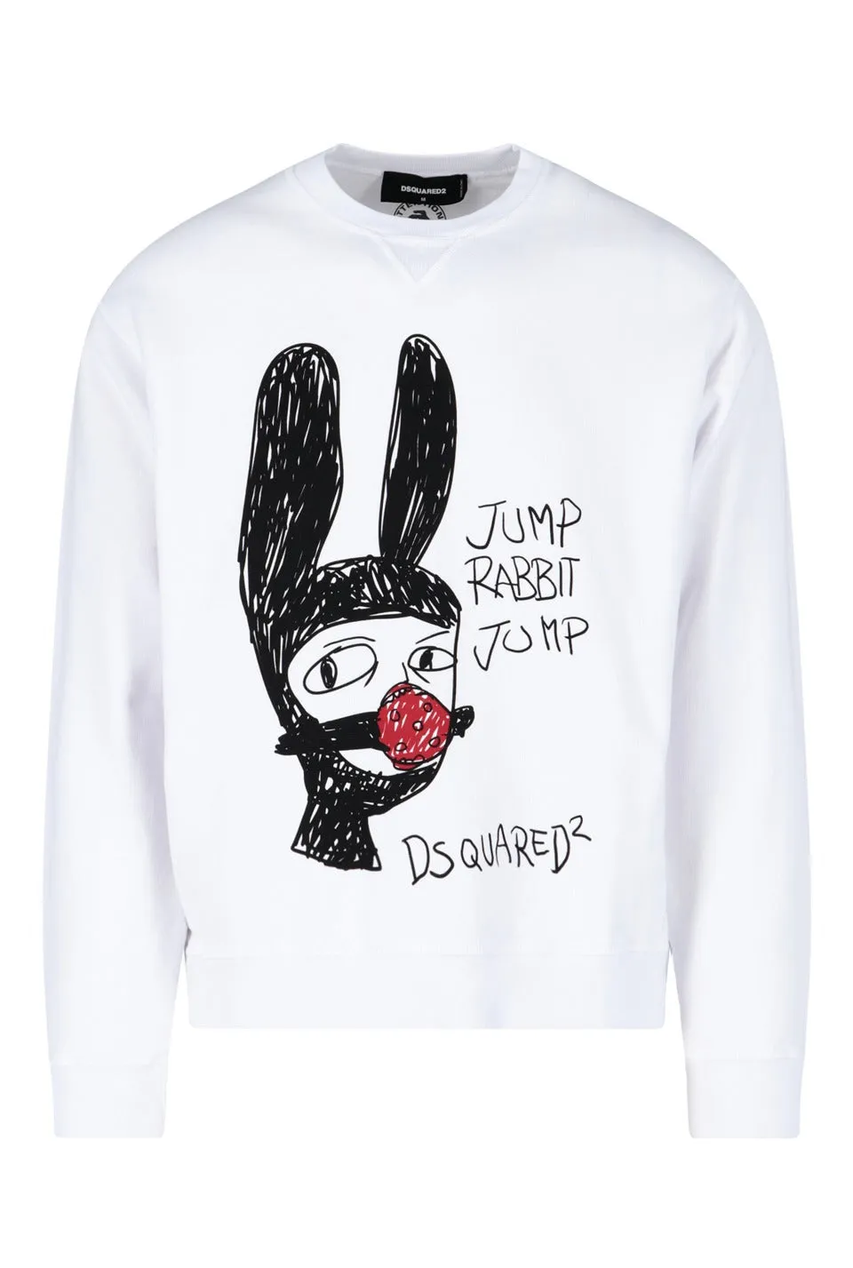 Dsquared2 Graphic Print Crewneck Sweater