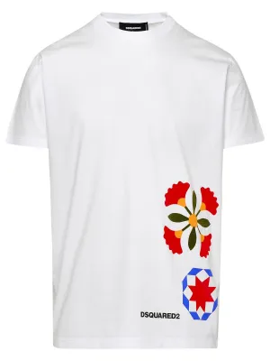 Dsquared2 Graphic Print Crewneck T-Shirt