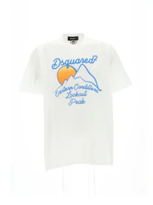 Dsquared2 Graphic Print Crewneck T-Shirt