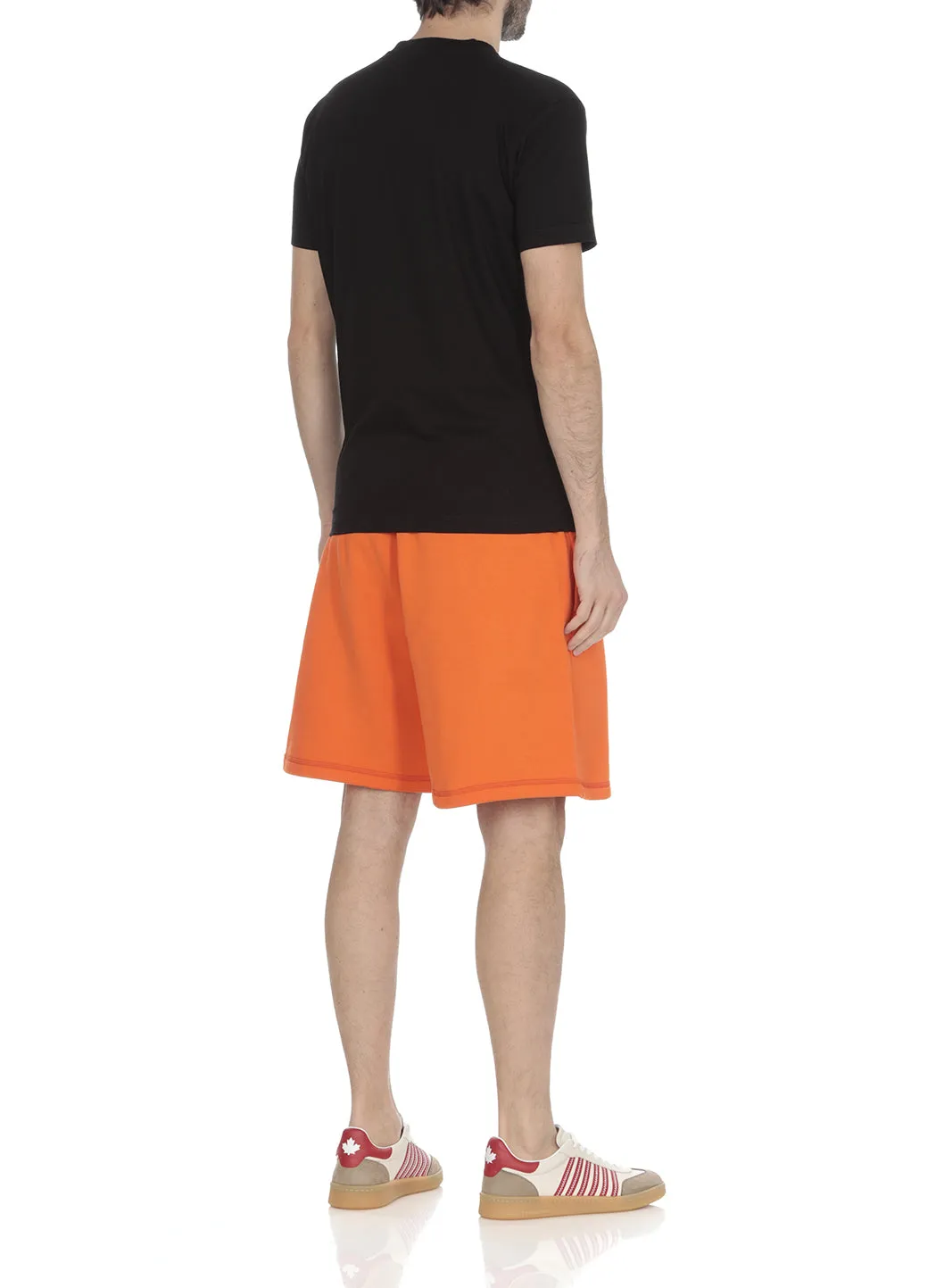 Dsquared2 Icon Logo Print Track Shorts