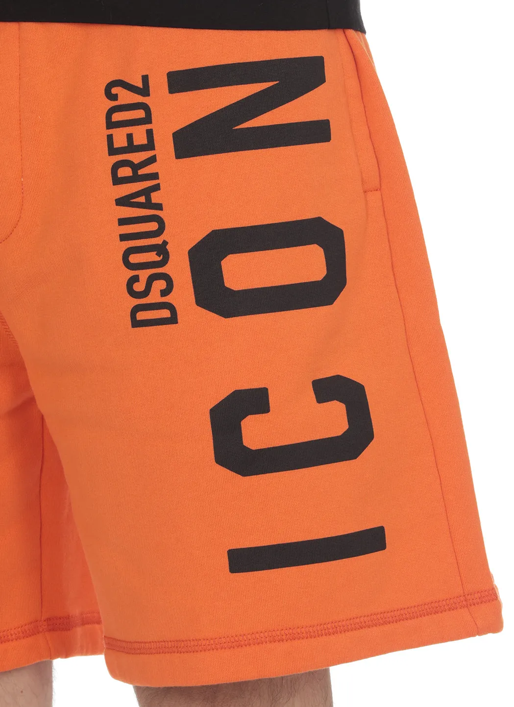 Dsquared2 Icon Logo Print Track Shorts
