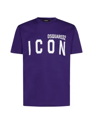 Dsquared2 Icon Print Crewneck T-Shirt