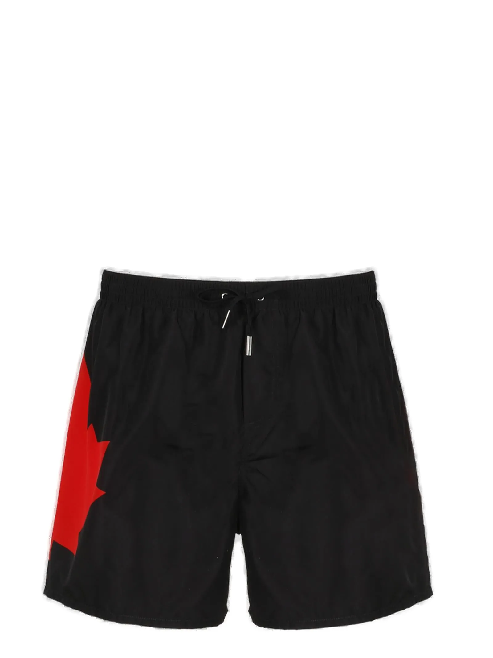 Dsquared2 Leaf Logo Printed Swim Shorts