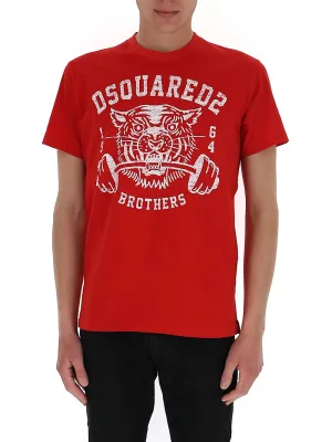 Dsquared2 Logo Graphic Print T-Shirt