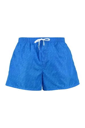 Dsquared2 Logo Monogram Swim Shorts