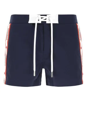 Dsquared2 Logo Panelled Swimming Shorts