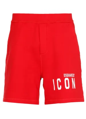 Dsquared2 Logo Print Bermuda Shorts