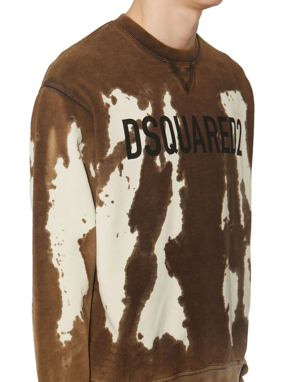 Dsquared2 Logo Print Crewneck Sweater