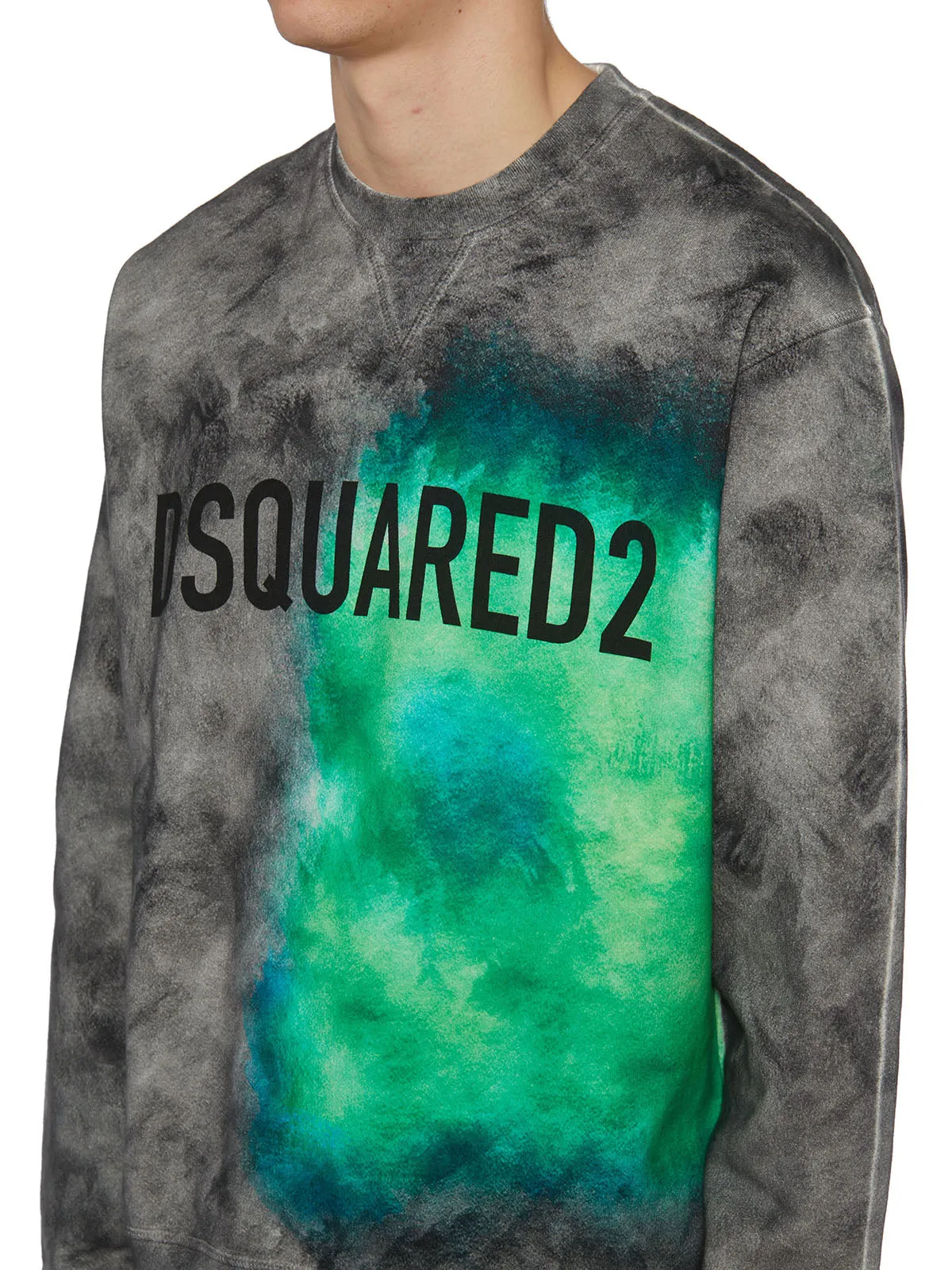 Dsquared2 Logo Print Crewneck Sweater