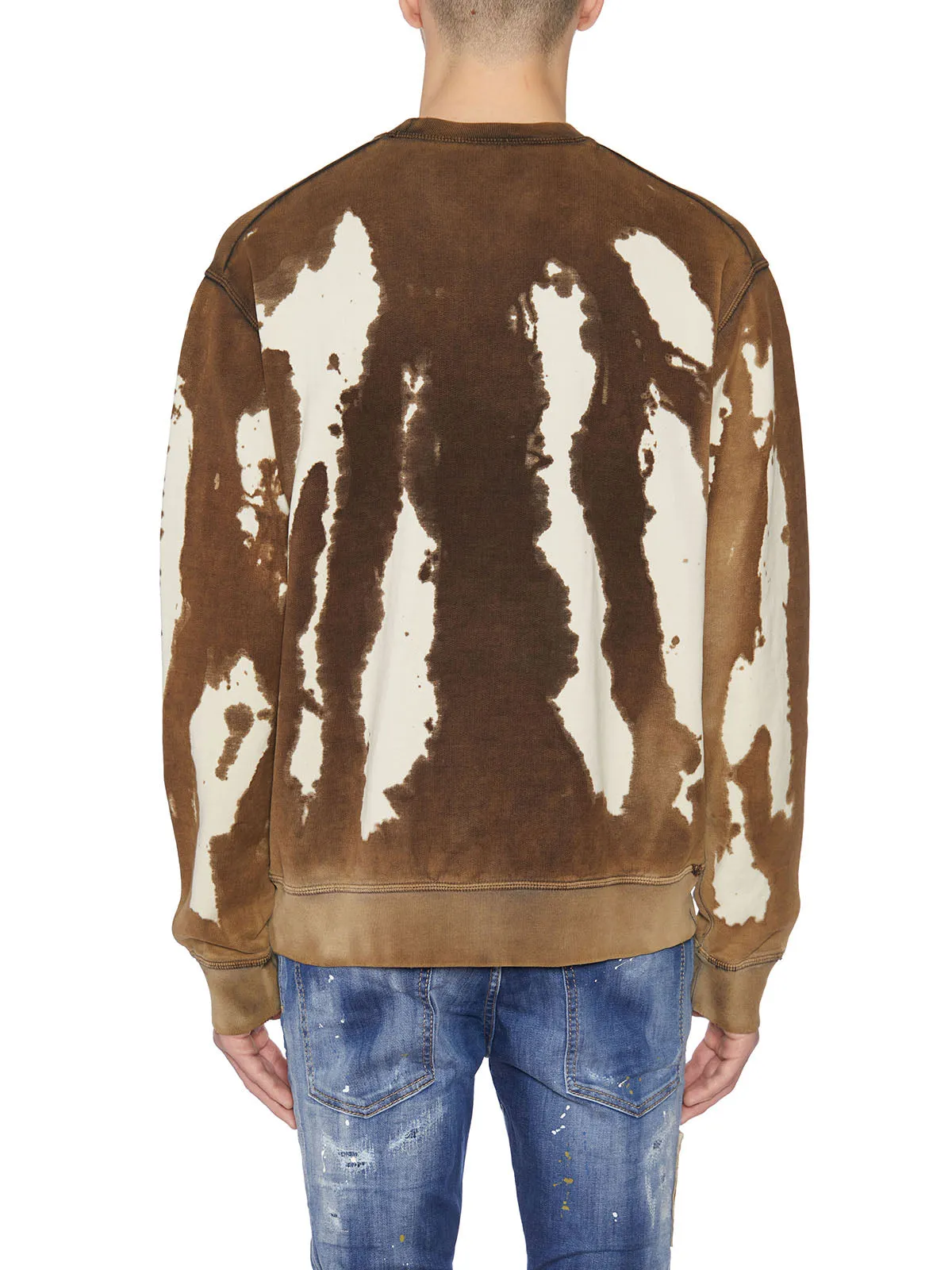 Dsquared2 Logo Print Crewneck Sweater