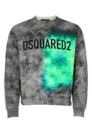Dsquared2 Logo Print Crewneck Sweater