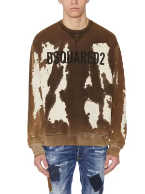 Dsquared2 Logo Print Crewneck Sweater