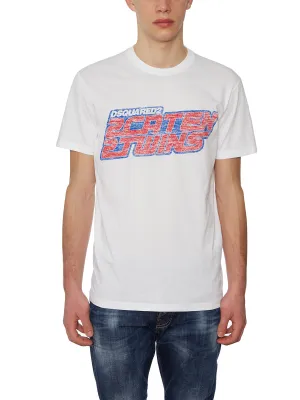 Dsquared2 Logo Print Crewneck T-Shirt