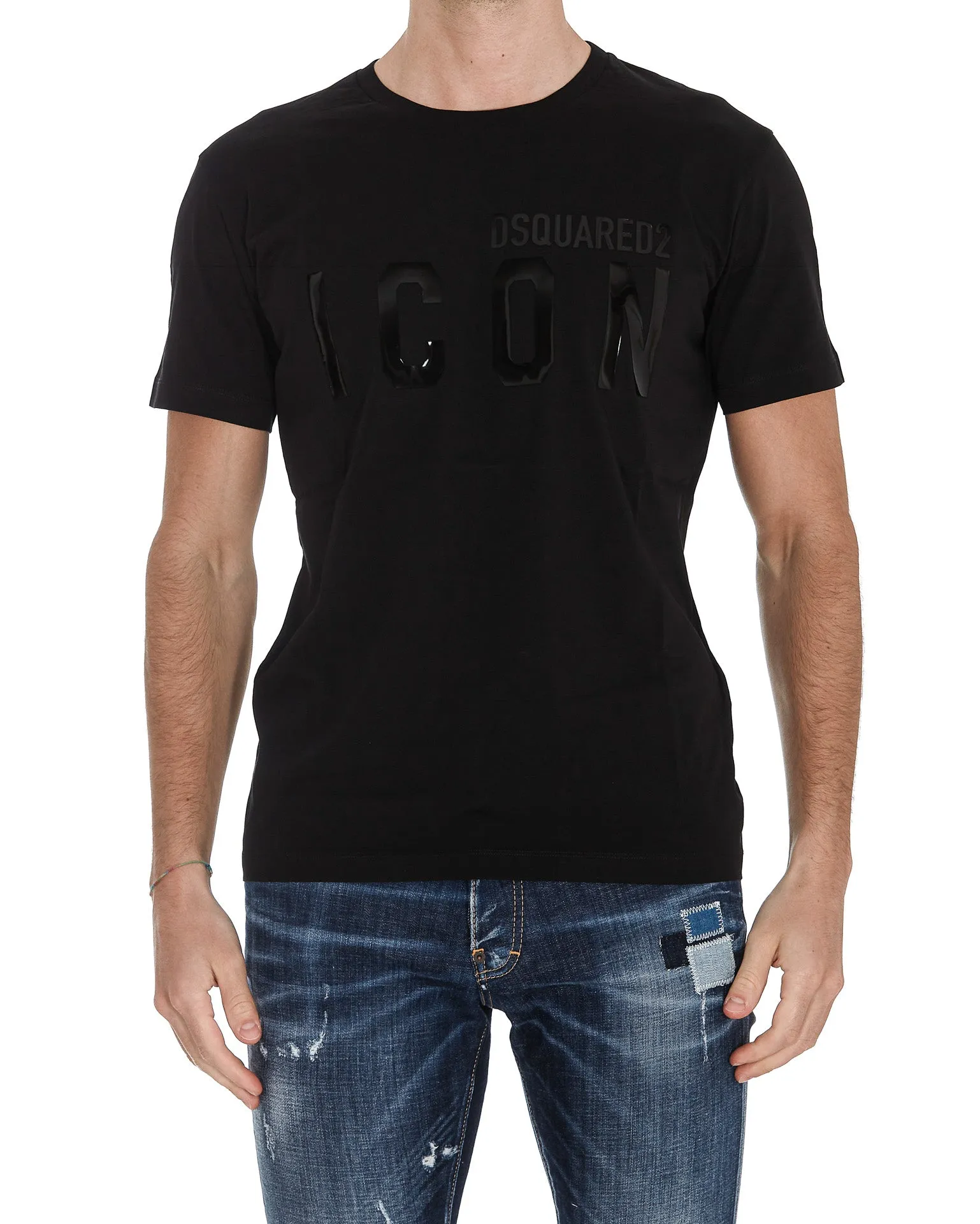 Dsquared2 Logo Printed Crewneck T-Shirt