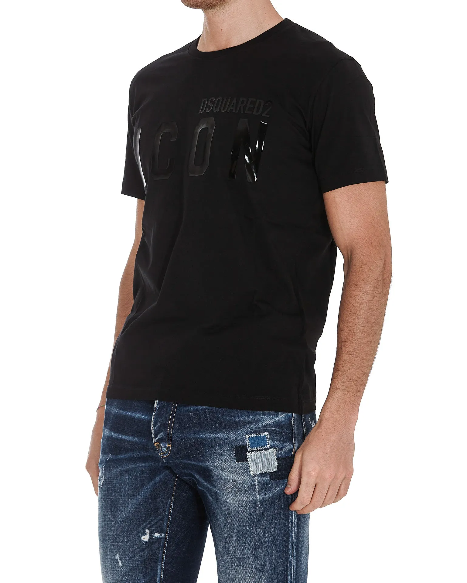 Dsquared2 Logo Printed Crewneck T-Shirt