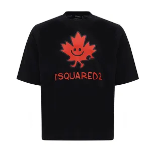 Dsquared2 Logo Printed Crewneck T-Shirt