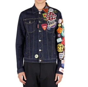 Dsquared2 Patch Detailed Long-Sleeves Jacket