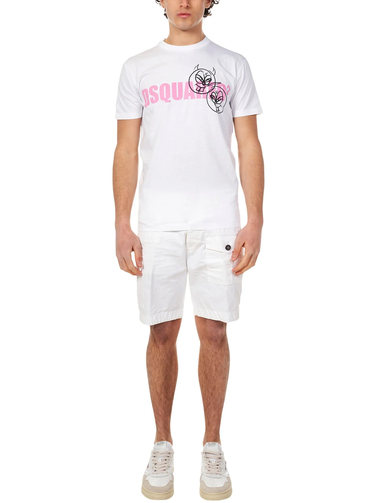 Dsquared2 Pocket Patch Cargo Shorts