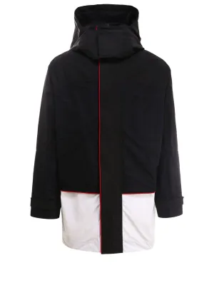 Dsquared2 Rear Logo Print Padded Coat