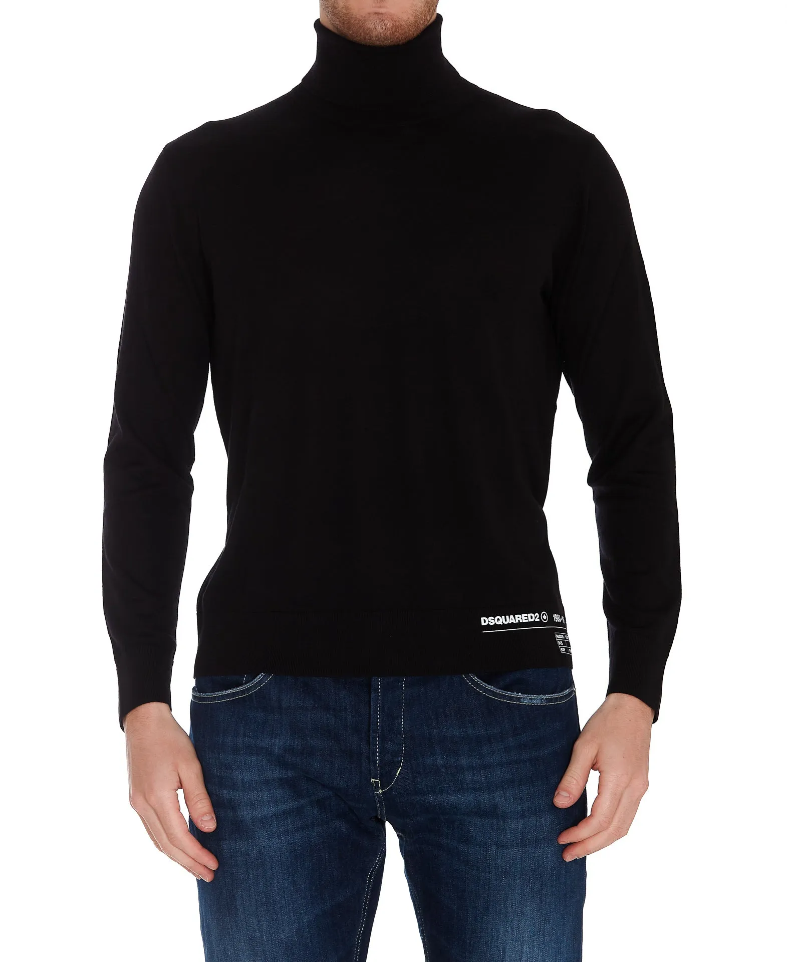 Dsquared2 Roll-Neck Knitted Jumper