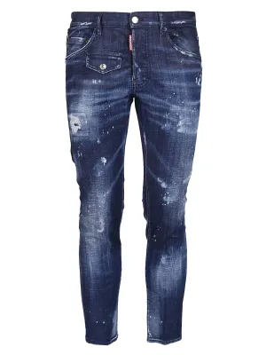 Dsquared2 Skater Distressed Skinny Jeans