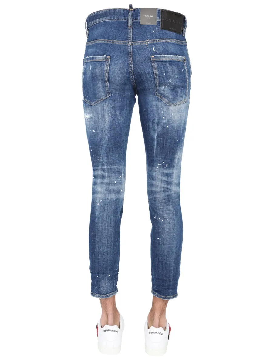 Dsquared2 Skater Icon Print Jeans