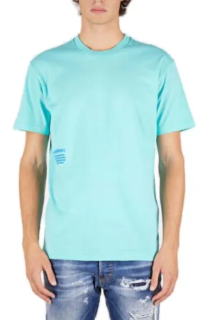 Dsquared2 Slogan Print Crewneck T-Shirt