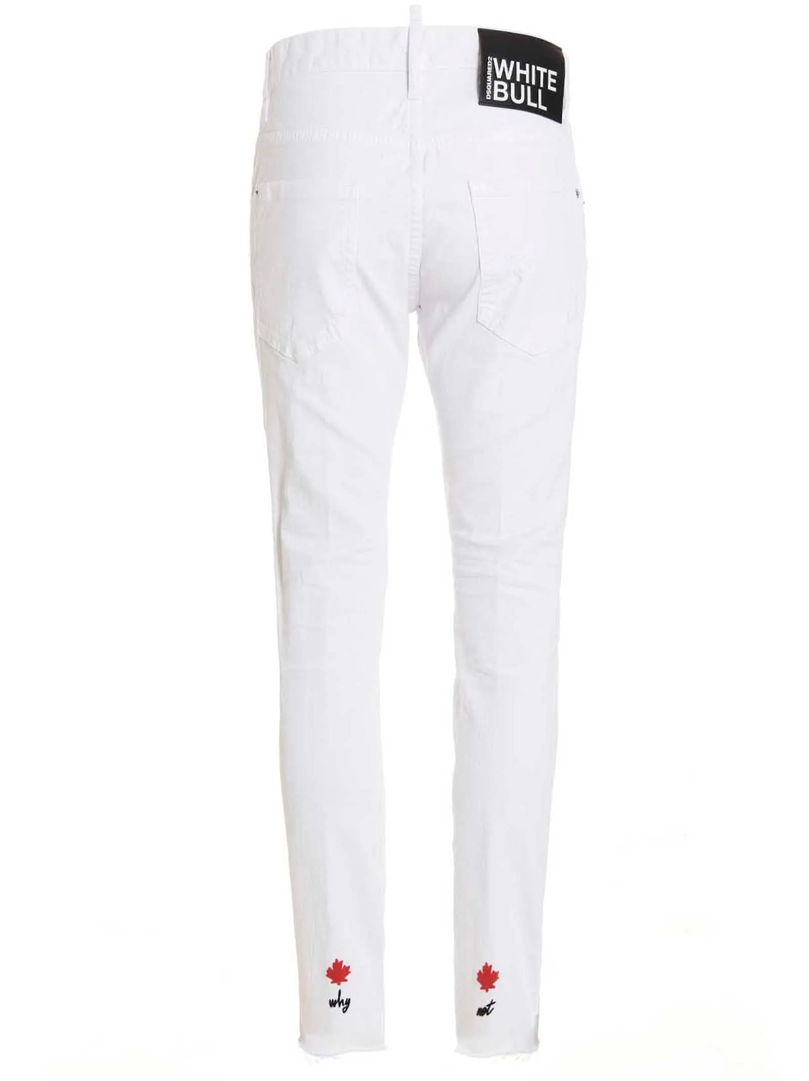 Dsquared2 Straight Leg Denim Jeans