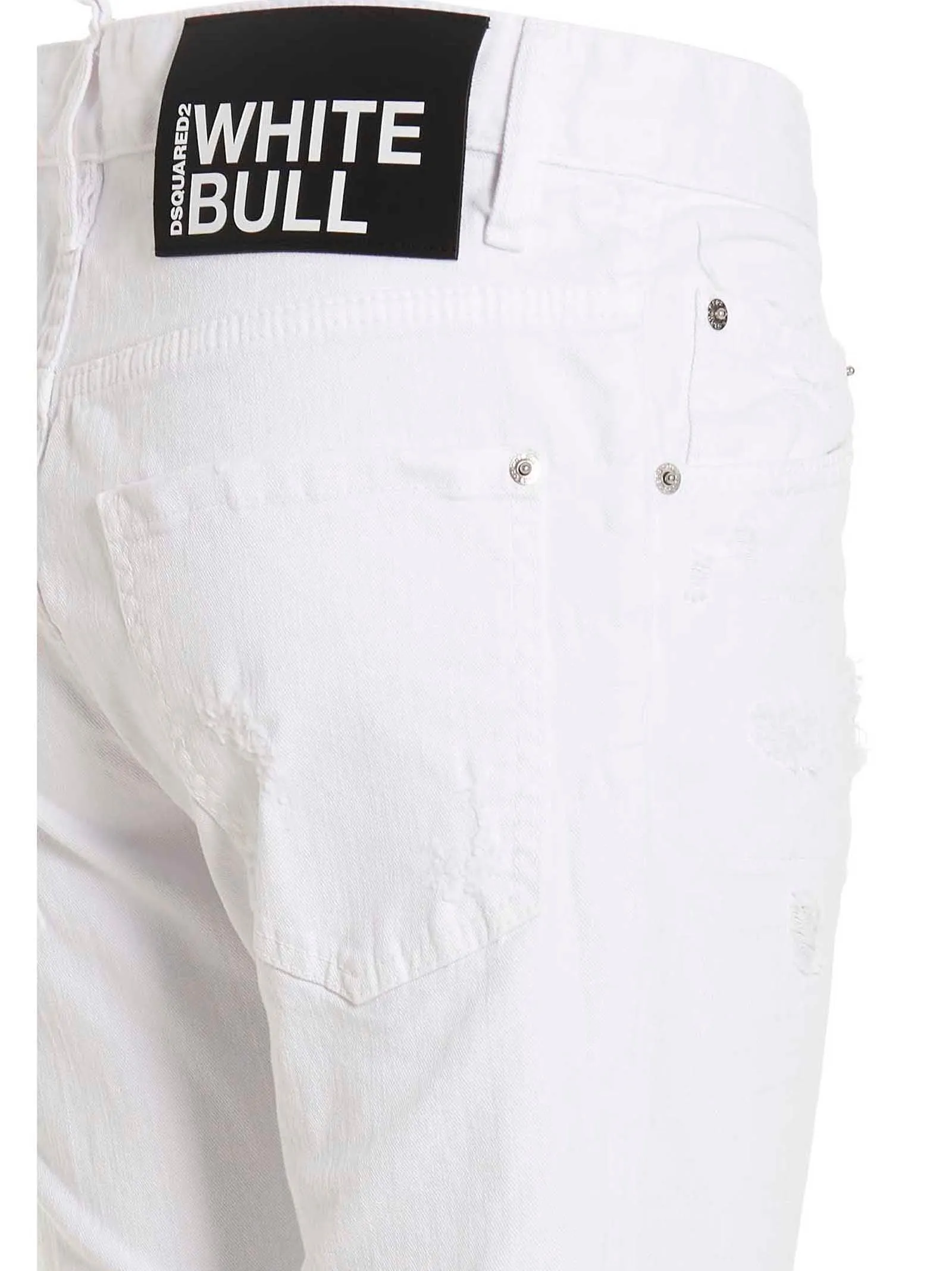Dsquared2 Straight Leg Denim Jeans
