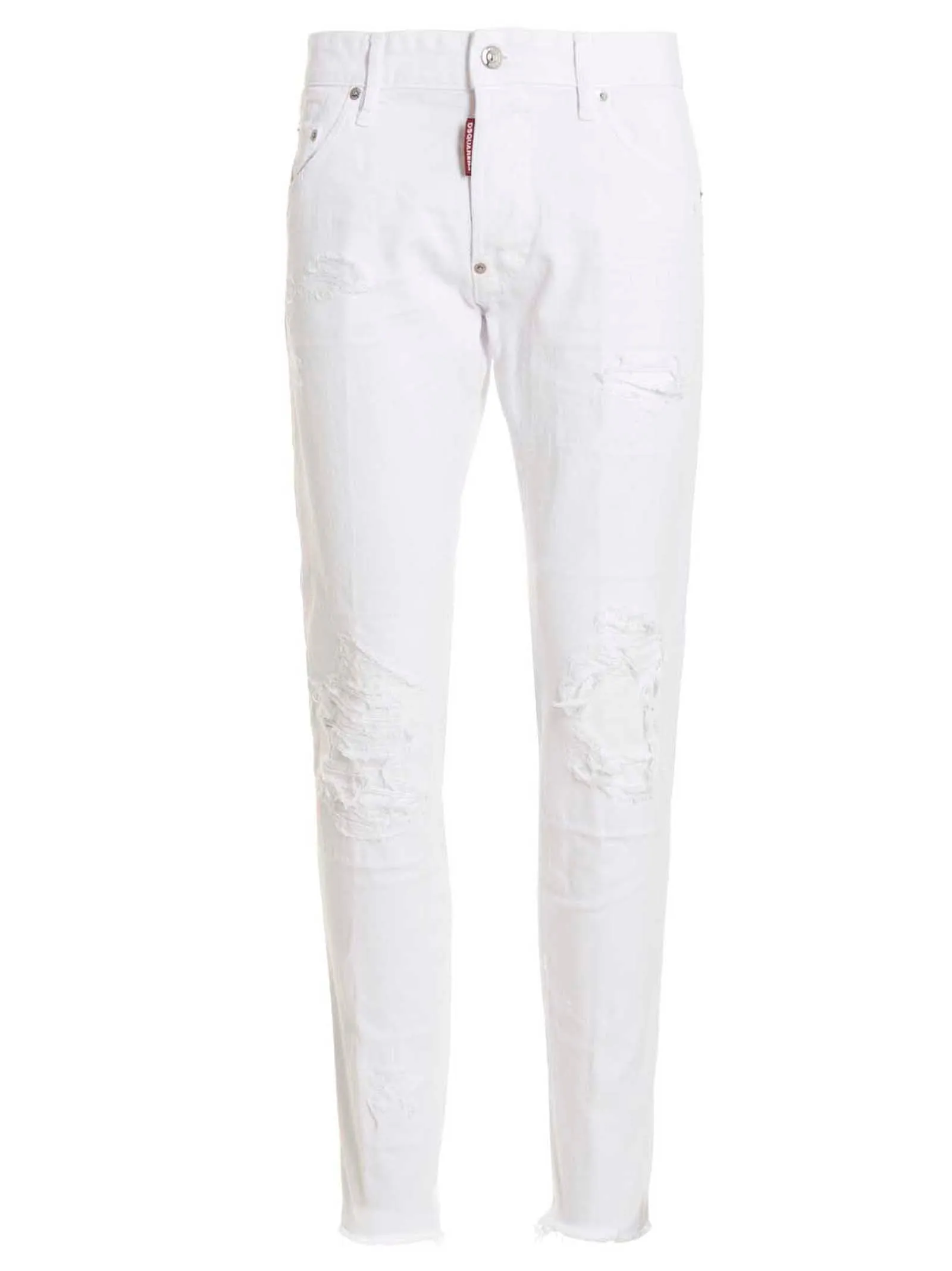 Dsquared2 Straight Leg Denim Jeans