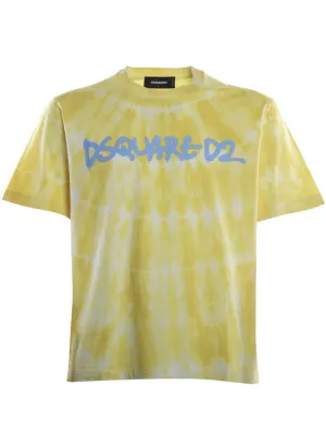 Dsquared2 Tie-Dye Crewneck T-Shirt