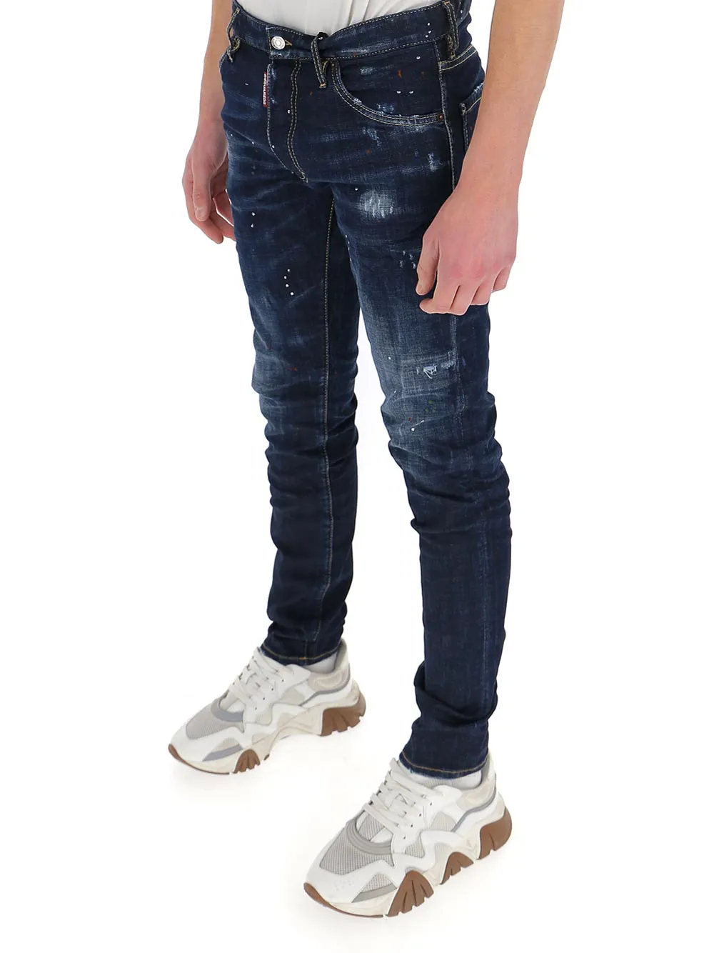 Dsquared2 X Ibrahimovi Icon Distressed Jeans