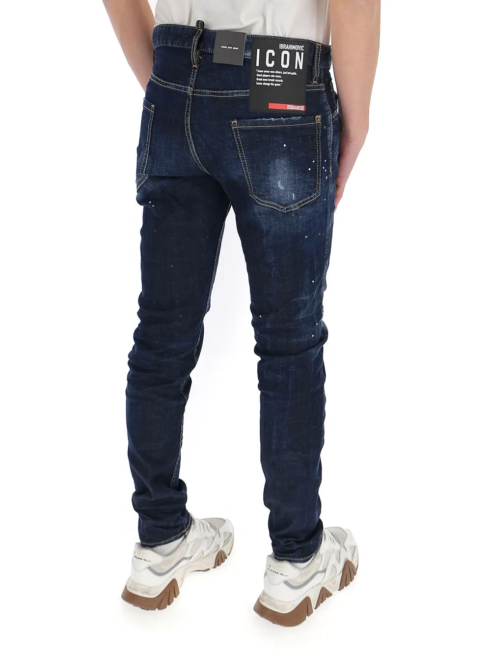 Dsquared2 X Ibrahimovi Icon Distressed Jeans