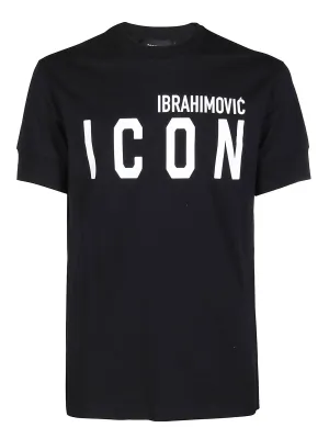 Dsquared2 X Ibrahimovi Icon Print T-Shirt